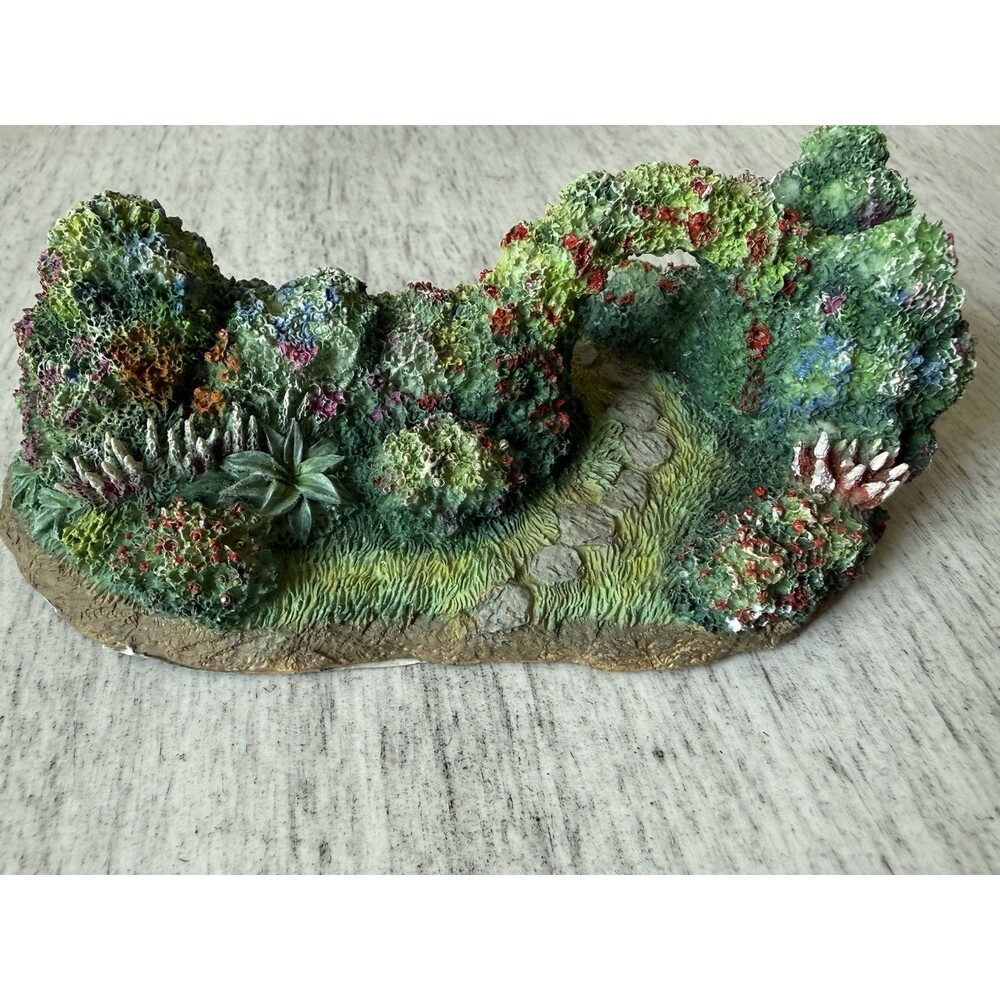 Hawthorne Thomas Kinkade The Garden Of Promise Sculpture 1997 Rare HTF - Picture 4 of 15